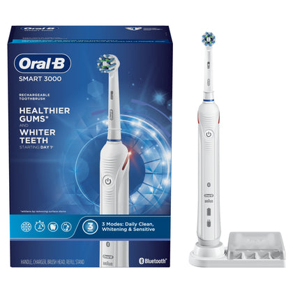 Wholesale price for Oral-B Smart 3000 Rechargeable Electric Toothbrush, White, 1 Ct ZJ Sons Oral-B 