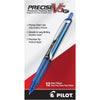 Precise V5RT Retractable Roller Ball Pen 0.5mm, Blue Ink/Barrel