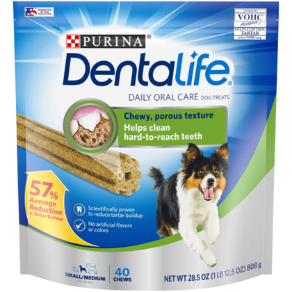 Wholesale price for Purina DentaLife Chicken Flavor Dental Treats for Dogs, 28.5 oz Pouch ZJ Sons DentaLife 