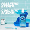 ACT Restoring Anticavity Fluoride Mouthwash With 11% Alcohol, Cool Mint, 33.8 fl. oz.