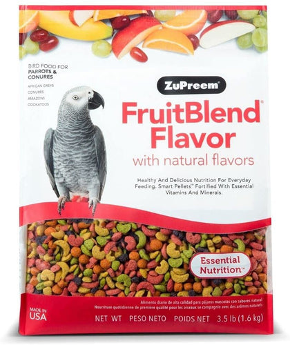 Zupreem Fruitblend Flavor Pellets Bird Food 3.5lbs