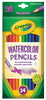 Crayola Watercolor Pencil Set, 24-Colors