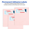 Avery Easy Peel Address Labels, Sure Feed Technology, Permanent Adhesive, 1