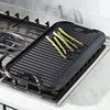 Lodge Cast Iron Seasoned ProGrid Reversible Grill/Griddle