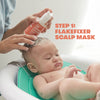 FlakeFixer Cradle Cap Scalp Spray + Scalp Mask Duo by Frida Baby