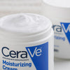 Cerave Daily Moisturizing Cream with Pump Combo Pack, Moisturizer for Normal to Dry Skin, 16 oz Pump and 1.89 oz Travel Size