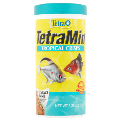 Tetra TetraMin Tropical Food Crisps, Tropical Fish- 3.28 oz