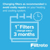 Filtrete by 3M, 20x30x1, MERV 12, Advanced Allergen Reduction HVAC Furnace Air Filter, Captures Allergens, Bacteria, Viruses, 1500 MPR, 1 Filter