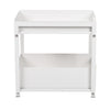 Honey Can Do Metal Kitchen Cabinet Organizer with Drawers, White