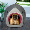 Vibrant Life Shark Pet Bed, Gray