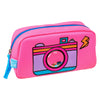 Pen + Gear Shake Sequins Pencil Pouch, New Camera Design, Pink