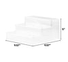The Home Edit Clear 3-Tier Riser, Pack of 2, 9.57