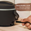 Crockpot Electric Lunch Box, Portable Food Warmer, 20-Ounce, Black Licorice