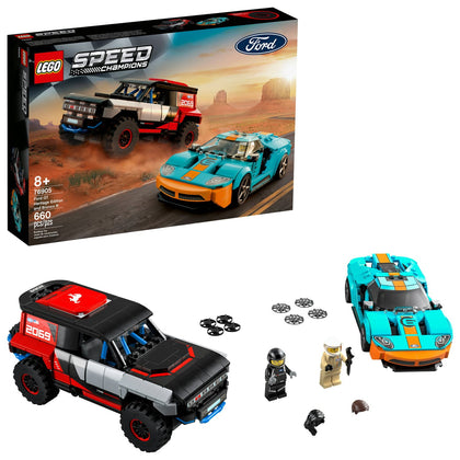 Wholesale price for LEGO Speed Champions Ford GT Heritage Edition and Bronco R 76905 Building Toy (660 Pieces) ZJ Sons ZJ Sons 