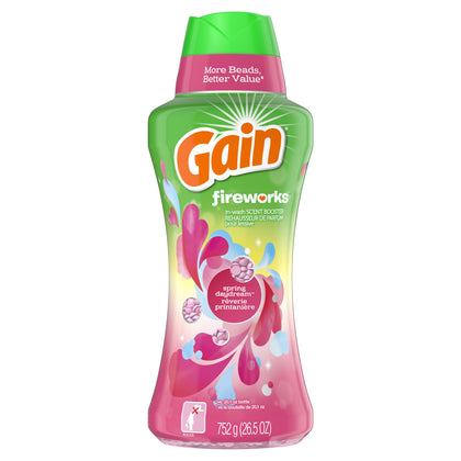 Wholesale price for Gain Fireworks Laundry Scent Booster Beads, Spring Daydream, 26.5 Fl Oz, HE Compatible ZJ Sons Gain 