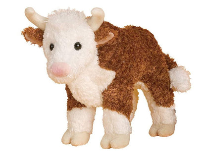 Douglas Cuddle Toys| Tumble Weed the Bull, Plush Hereford Cow Stuffed Animal 8