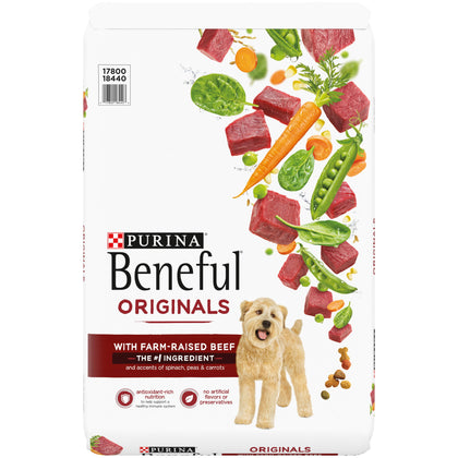 Wholesale price for Purina Beneful Originals Dry Dog Food for Adult Dogs, 14 lb Bag ZJ Sons Purina Beneful 