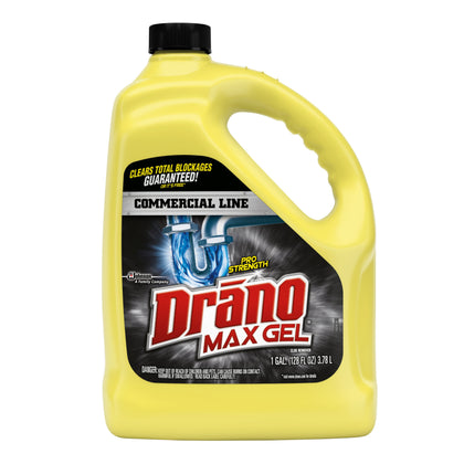 Wholesale price for Drano Max Gel Clog Remover, Commercial Line, 128 oz ZJ Sons Drano 