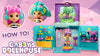 Gabby’s Dollhouse, Rainbow Closet Portable Playset with a Gabby Doll