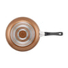 Farberware 12-Inch Performance Nonstick Deep Frying Pan/Fry Pan, Copper