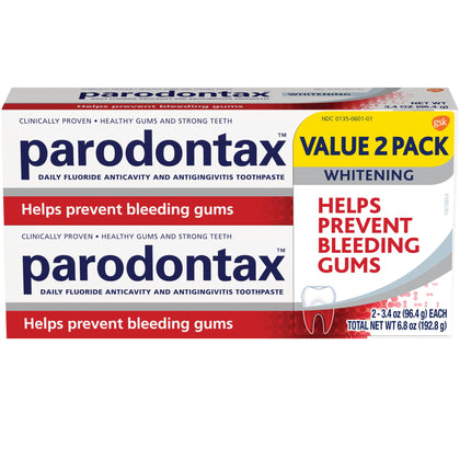 Wholesale price for Parodontax Teeth Whitening Toothpaste for Bleeding Gums, 3.4 Oz, 2 Pack ZJ Sons parodontax 