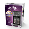 Wholesale price for Mr. Coffee 14-Cup Dark Stainless Programmable Coffee Maker ZJ Sons Mr. Coffee 