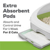 Purina Tidy Cats Cat Litter Accessories, Breeze Pads Refill Pack Multi Cat Litter, 8 Ct. Bag