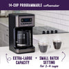 Wholesale price for Mr. Coffee 14-Cup Dark Stainless Programmable Coffee Maker ZJ Sons Mr. Coffee 