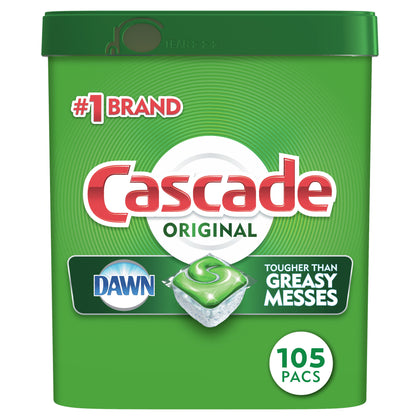 Wholesale price for Cascade Pacs Dishwasher Detergents, Fresh Scent, 57 Ounce, 105 Count ZJ Sons Cascade 