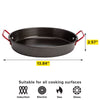 Tasty Non-Stick Multipurpose Pan, Heavy Gauge Carbon Steel, Stovetop, Oven and Gas Grill Safe Up to 450°F, Premium Non-Stick Coating, 12