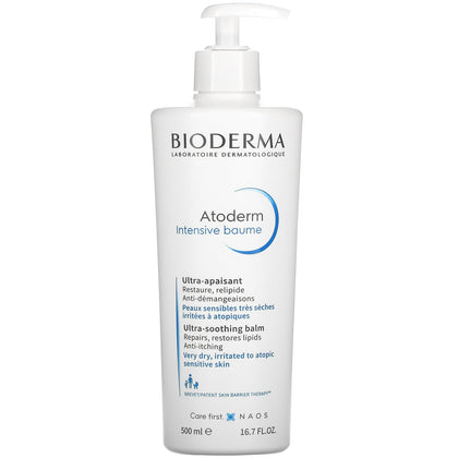 Bioderma - Atoderm, Ultra-Soothing Balm, 16.7 fl oz (500 ml)