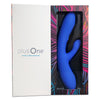 plusOne Vibrating Dual Luxe Rabbit, Stroking Bead, 10 Vibration Settings, Waterproof