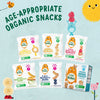 Little Bellies Organic Animal Crackers Snack, 4.58 oz Box, 5 Pack