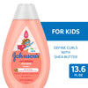 Johnson's Kids, Curl-Defining Shampoo with Shea Butter, Tear-Free, 13.6 FL OZ