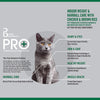 Pro+ Indoor Weight & Hairball Care Dry Cat Food, Chicken & Brown Rice, 7 lbs