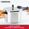 Wholesale price for Farberware 6-Quart Aluminum Stovetop Pressure Cooker, 15 PSI ZJ Sons Farberware 