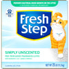 Fresh Step Simply Unscented Litter, Clumping Cat Litter, 25 lb