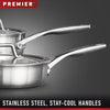 Calphalon Premier Stainless Steel Cookware, 10-Inch Fry Pan