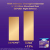 Tena Intimates Overnight Underwear XLarge, 12+2 Bonus Pack, 14 ct