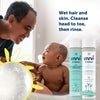Vivvi & Bloom Lightly Scented 2-in-1 Baby Wash & Shampoo Cleansing Gel Soap, Tear-Free, 10 FL OZ