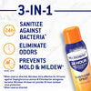 Microban 24 Hour Disinfectant Multi-Surface Sanitizing Spray, Citrus Scent, 2 Count, 15 fl oz Each