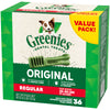 Wholesale price for GREENIES Original Regular Size Natural Dental Dog Treats, 36 oz. Pack ZJ Sons Greenies 