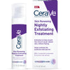 CeraVe Skin Renewing Nightly Exfoliating Treatment, Anti-Aging Face Serum, 1.7oz