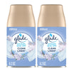 Glade Automatic Spray 2 Refills, Air Freshener, Clean Linen, 2 x 6.2 oz