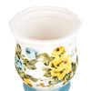 The Pioneer Woman Rose Shadow Canister with Acrylic Knob, 8.25