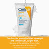 CeraVe Hydrating Sheer Sunscreen Lotion for Face & Body, SPF 30, 3 fl oz