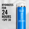 Olay Regenerist Hyaluronic Acid Face Moisturizer, Fragrance-Free Cream, SPF 30, 1.7 oz