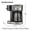 Wholesale price for Hamilton Beach 2-Way Programmable Coffee Maker, Single-Serve or 12 Cups, Black, 47650 ZJ Sons Hamilton Beach 