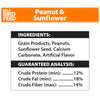Peanut & Sunflower Wild Bird Feed and Seed, New, 20 lb. Bag