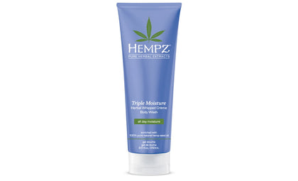 Hempz Triple Moisture Herbal Whipped Crème Body Wash- 8.5 oz.